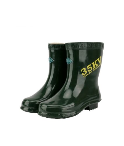 The 35KV Insulating Boots are engineered for high-voltage environments, providing advanced protection against electrical shocks up to 35,000 volts. Constructed with insulating, non-conductive materials and featuring a reinforced design, these boots are ideal for professionals in electrical, utility, and high-risk technical work. The anti-slip outsole ensures stability on various surfaces, making it suitable for indoor and outdoor environments where electrical safety is paramount. Perfect for professionals in Pakistan who require maximum electrical hazard (EH) protection, the 35KV Insulating Boots offer both comfort and safety, combining durability with critical insulation. Highlights: Material: Non-conductive, insulating materials for electrical safety Reinforced construction for durability in high-risk settings Anti-slip sole for secure footing on all surfaces Uses: Ideal for high-voltage electrical and technical work Suitable for electricians, linemen, and power utility workers Effective in environments requiring EH-rated footwear Features: Protects against electrical shocks up to 35,000 volts Anti-slip outsole for stability in slippery environments Heavy-duty design for extended use in hazardous conditions Benefits: Provides critical safety in high-voltage settings Comfortable and durable for extended wear Essential for professionals needing maximum electrical protection