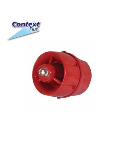 The Addressable Combined Red Sounder/Beacon with Deep Base, LPCB Approved, is an advanced fire alarm sounder designed to provide both audible and visual alerts, enhancing fire safety in commercial and industrial settings Equipped with a powerful sounder and a bright beacon, this device ensures clear notifications in case of fire, even in large and noisy environments LPCB approval signifies its high quality and compliance with rigorous fire safety standards This sounder/beacon is ideal for multi-zone fire alarm systems, seamlessly integrating with addressable panels for precise fire detection and alerting Its deep base design facilitates secure installation, making it essential for fire and safety systems in public buildings, hotels, and warehouses Highlights: Material: Durable, fire-resistant materials for reliable operation Red casing for high visibility in emergencies Deep base design for secure installation Uses: Ideal for public buildings, hotels, and large industrial facilities Suitable for use in noisy or visually obstructed environments Effective for providing both visual and audible fire alerts Features: Combined sounder and beacon for dual alerting LPCB approved for compliance with fire safety standards Addressable technology for integration with fire alarm systems Benefits: Ensures quick, clear fire alerts for comprehensive safety Enhances visibility and sound coverage in emergencies Essential component of advanced fire alarm systems