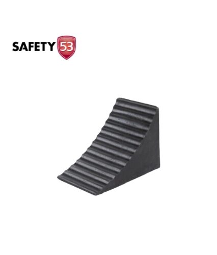 The Chocks Stopper Safety 53 provides essential stability and safety for vehicles during loading, unloading, and parking These rubber wheel chocks are designed to prevent accidental movement, ensuring the safety of personnel and equipment in various environments With a durable, skid-resistant design, these chocks can be used on multiple surfaces, making them versatile for road safety, industrial, and commercial applications Ideal for use in parking lots, garages, and construction sites, Chocks Stopper Safety 53 are made from high-quality rubber for enhanced grip and durability They provide a reliable solution for securing stationary vehicles, improving safety in busy work areas Highlights: Material: High-quality rubber for durability Skid-resistant surface for added stability Weather-resistant to withstand outdoor use Uses: Ideal for parking lots, garages, and loading docks Suitable for securing vehicles during maintenance Effective in preventing accidental vehicle movement Features: Easy-to-position, lightweight design Skid-resistant and non-slip surface Durable construction for long-term use Benefits: Ensures safety by securing stationary vehicles Durable for both indoor and outdoor applications Reliable and easy-to-use for enhanced vehicle safety