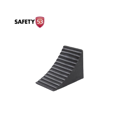 The Chocks Stopper Safety 53 provides essential stability and safety for vehicles during loading, unloading, and parking These rubber wheel chocks are designed to prevent accidental movement, ensuring the safety of personnel and equipment in various environments With a durable, skid-resistant design, these chocks can be used on multiple surfaces, making them versatile for road safety, industrial, and commercial applications Ideal for use in parking lots, garages, and construction sites, Chocks Stopper Safety 53 are made from high-quality rubber for enhanced grip and durability They provide a reliable solution for securing stationary vehicles, improving safety in busy work areas Highlights: Material: High-quality rubber for durability Skid-resistant surface for added stability Weather-resistant to withstand outdoor use Uses: Ideal for parking lots, garages, and loading docks Suitable for securing vehicles during maintenance Effective in preventing accidental vehicle movement Features: Easy-to-position, lightweight design Skid-resistant and non-slip surface Durable construction for long-term use Benefits: Ensures safety by securing stationary vehicles Durable for both indoor and outdoor applications Reliable and easy-to-use for enhanced vehicle safety