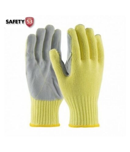 The CUT RESISTANT GLOVE SAFETY 53 is designed to provide essential protection against cuts and abrasions in high-risk work environments. Made from durable, cut-resistant material, these gloves ensure safety during tasks involving sharp tools and materials. Lightweight and flexible, they offer a comfortable fit without sacrificing protection, making them ideal for construction, metalworking, and handling glass. Perfect for professionals in Pakistan, these gloves combine comfort with high-level cut resistance, ensuring hands stay safe and secure while working with sharp objects. Highlights: Material: High-strength, cut-resistant fibers for maximum protection Durable construction for extended use Flexible material for ease of movement Uses: Ideal for construction, glass handling, and metalworking Suitable for tasks involving sharp or abrasive materials Effective for professionals needing secure cut protection Features: Cut-resistant design to prevent abrasions Comfortable fit for long shifts Lightweight yet durable for professional tasks Benefits: Provides reliable protection against cuts and abrasions Comfortable for extended use in high-risk settings Essential for professionals needing dependable cut-resistant gloves