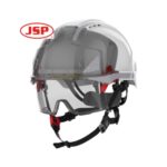 The EVO® VISTAlens® Dualswitch™ Vented Helmet offers innovative dual-mode protection, allowing seamless switching between vented and non-vented modes. Equipped with a VISTAlens® face shield, it ensures advanced eye and head protection, while the Silver CR2 reflective strips enhance visibility in low-light conditions. Its lightweight, ergonomic design delivers comfort and durability, making it ideal for professionals in high-risk environments. Tailored for professionals in Pakistan, the EVO® VISTAlens® Dualswitch™ Helmet combines versatility, safety, and functionality, making it essential for construction, manufacturing, and industrial tasks. Highlights: Material: High-density shell for maximum impact protection VISTAlens® face shield for advanced eye coverage Reflective CR2 strips for increased visibility Uses: Ideal for construction, manufacturing, and industrial tasks Suitable for environments requiring dual-mode helmet functionality Effective in low-light conditions for enhanced safety Features: Dualswitch™ vented design for versatility and comfort Reflective CR2 strips for visibility in dim environments VISTAlens® face shield for comprehensive eye protection Benefits: Provides essential head and eye protection in various settings Ensures visibility and safety in low-light environments Ideal for professionals needing adaptable
