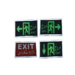 The Exit Light Aluminium Green Double-Sided Sign is designed to enhance safety and visibility in emergency situations. This durable aluminum exit sign features a clear, green illumination and directional arrows (down, up, left, and right) to guide individuals toward the nearest exit. Ideal for commercial buildings, offices, and public spaces, it ensures compliance with safety regulations while providing a reliable, highly visible indicator for emergency exits. The lightweight yet sturdy construction makes this exit light easy to install, and the energy-efficient design ensures long-lasting performance. Suitable for both wall-mounted and ceiling-mounted setups, it is an essential addition to any safety plan. Highlights: Material: Durable aluminum frame for longevity Green LED illumination for high visibility Lightweight and corrosion-resistant construction Uses: Ideal for commercial buildings, offices, and public spaces Suitable for emergency exits and evacuation pathways Compliant with emergency lighting standards Features: Double-sided display with directional arrows (down, up, left, right) Energy-efficient LED lighting for cost-effective operation Easy installation with wall or ceiling mounting options Benefits: Provides clear, illuminated guidance during emergencies Helps prevent confusion during evacuations Durable construction ensures reliable performance