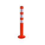 The Fixed Delineator Post Safety 53 is a robust, stationary traffic post designed to provide clear guidance and enhance safety in high-traffic areas This fixed post is ideal for marking boundaries, channelizing traffic, and indicating restricted zones on roads, parking lots, and construction sites Constructed from durable materials with reflective bands, it ensures high visibility day and night, making it a reliable choice for permanent traffic control The sturdy, fixed design of this delineator post withstands various weather conditions, offering long-lasting performance and minimal maintenance It’s a versatile road safety solution for effectively guiding vehicles and marking hazards Highlights: Material: Durable, weather-resistant construction High-visibility reflective bands Sturdy base for secure installation Uses: Ideal for marking restricted areas and traffic boundaries Suitable for permanent installation on roads and parking lots Effective in guiding vehicles in high-traffic zones Features: Fixed design for permanent traffic control Reflective bands for visibility in low-light conditions Impact-resistant for durability in busy environments Benefits: Enhances road safety by marking boundaries Reliable, low-maintenance performance Provides clear guidance for vehicles and pedestrians