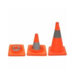 The Foldable Cone Safety 53 HS-5517 is a compact and portable safety solution, designed to provide instant visibility and guidance in emergency situations and temporary traffic control Constructed from durable, weather-resistant material, this cone can be quickly deployed and easily folded for storage, making it ideal for use in cars, emergency vehicles, and road maintenance kits Its high-visibility color and reflective strips ensure clear visibility, even in low-light conditions This foldable cone is perfect for road safety, construction sites, and parking areas, offering a convenient solution for marking hazards and restricted zones Its lightweight design and easy setup make it versatile for a variety of applications Highlights: Material: High-quality, durable plastic for extended use Weather-resistant and reflective for visibility Lightweight and compact design Uses: Ideal for emergency situations and temporary traffic control Suitable for marking hazards in parking areas and construction sites Effective in high-visibility applications for road safety Features: Foldable design for easy storage and portability Reflective strips for high visibility in low-light conditions Quick setup for immediate deployment Benefits: Provides a convenient, portable solution for traffic control Enhances road safety with high-visibility features Compact and easy to store in emergency kits