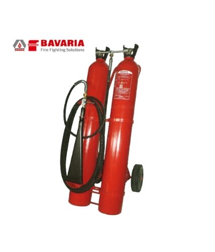 The Fire Extinguisher Trolley CO2 60KG Germany is a powerful, portable fire safety device designed to handle Class B and electrical fires in high-risk environments. With a 60KG CO2 capacity, this extinguisher is ideal for areas with sensitive electronics, chemical storage, and flammable liquids. The CO2 extinguishing agent provides effective fire suppression without leaving residue, ensuring protection for critical equipment and materials. Manufactured to meet strict German safety standards, this CO2 extinguisher trolley combines large capacity with exceptional portability. Its robust design and wheeled base allow for quick, efficient access to fire sites, making it an essential tool for comprehensive fire safety. Highlights: Material: High-grade, corrosion-resistant steel for CO2 storage Large 60KG capacity for extended use Heavy-duty wheels for smooth movement and stability Uses: Ideal for industrial sites, chemical plants, and electrical facilities Suitable for Class B (flammable liquids) and electrical fires Effective for areas with sensitive electronics and flammable materials Features: CO2 agent provides residue-free fire suppression Large 60KG capacity for extensive fire fighting capability German-engineered for optimal safety and durability Benefits: Offers reliable protection for high-risk environments Portable design for rapid response and easy positioning Meets stringent fire safety standards for critical applications