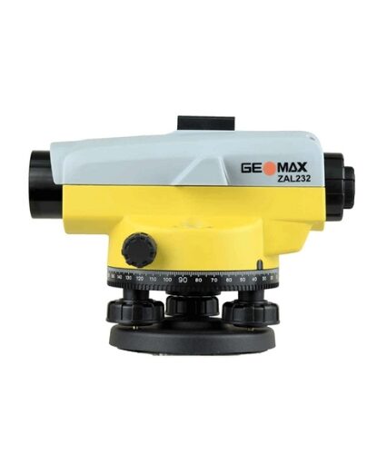 The GEOMAX ZAL224 Automatic Level is designed to deliver accurate and reliable measurements in leveling applications. Built with high-quality optics and robust construction, this automatic level provides precise readings, making it an essential tool for surveyors, builders, and engineers. Its easy-to-use design and dependable performance make it ideal for construction sites, roadwork, and topographic surveys With water and shock-resistant features, the GEOMAX ZAL224 withstands challenging field conditions, ensuring long-lasting use. This automatic level offers stability and accuracy, enhancing productivity and efficiency in professional surveying tasks Highlights: Material: Durable, weather-resistant housing High-quality, clear optics Impact-resistant for field use Uses: Ideal for construction and topographic surveys Suitable for leveling tasks in roadwork and engineering projects Effective in environments requiring precise measurements Features: Automatic leveling functionality for ease of use Shock-resistant design for durability Water-resistant construction for reliable outdoor use Benefits: Enhances accuracy and efficiency in leveling Withstands challenging environmental conditions Provides clear, reliable readings in the field