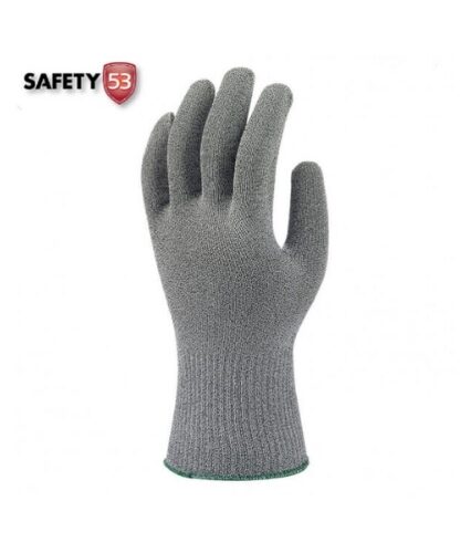 The HEAT RESISTANT GLOVES SAFETY 53 provide dependable protection against extreme temperatures, making them essential for professionals in welding, foundry work, and metal handling. Made from durable, heat-resistant material, these gloves ensure safety while handling hot materials and equipment. The design includes reinforced stitching for extra durability, allowing for secure handling in demanding environments. Ideal for workers in Pakistan who need reliable heat protection, HEAT RESISTANT GLOVES SAFETY 53 are essential for safe, effective operation in high-temperature tasks. Highlights: Material: Heat-resistant material for maximum temperature protection Reinforced stitching for enhanced durability Durable construction to withstand intense heat Uses: Ideal for welding, foundry, and metalworking applications Suitable for high-temperature environments Effective for professionals handling hot materials and tools Features: Heat-resistant design for extreme temperatures Reinforced stitching for added strength Comfortable fit for extended wear Benefits: Protects hands from high-temperature exposure Ensures safety and comfort in demanding settings Essential for professionals needing durable heat-proof gloves