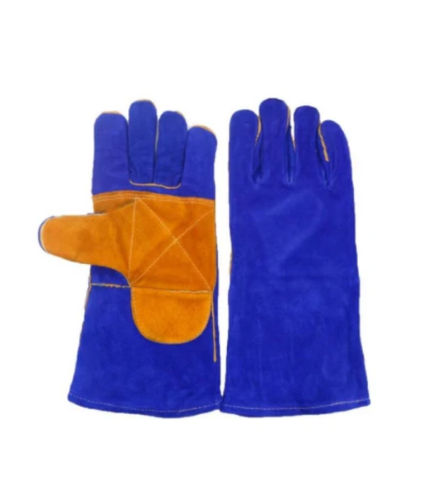 The Heat Proof Welding Gloves with Palm offer reliable protection for professionals working with high-heat materials. These gloves are made from heat-resistant leather, ensuring durability and safety during welding and other heavy-duty applications. Reinforced palms provide additional protection and enhance grip, making them ideal for handling hot surfaces and tools in industrial environments. Perfect for welders and metalworkers in Pakistan, these gloves provide comfort and heat resistance, making them essential for any high-heat work setting. Highlights: Material: Heat-resistant leather for maximum protection Reinforced palm for improved grip and durability Heavy-duty stitching to withstand high temperatures Uses: Ideal for welding, metalwork, and other high-heat tasks Suitable for handling hot tools and materials Effective for use in industrial and manufacturing settings Features: Heat-resistant design for safety in high-temperature environments Reinforced palm for added protection and secure grip Durable construction for extended use Benefits: Provides essential protection for high-heat work Ensures safety and comfort in demanding conditions Essential for professionals needing reliable heat-proof gloves