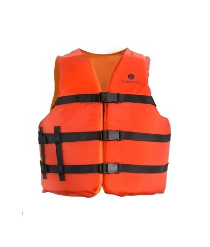 "The Life Jacket Safety 53 HS-7722 is designed to provide essential buoyancy and security during water-based emergencies. Made with high-quality, buoyant materials, this life jacket ensures that wearers remain afloat in turbulent waters. It features adjustable straps for a secure fit, accommodating various body sizes, and is lightweight for ease of movement. This life jacket is ideal for use in rescue operations, water sports, and other aquatic environments where safety is paramount. Equipped with reflective strips and a bright color for visibility, the Life Jacket Safety 53 HS-7722 is a reliable choice for first responders, boat operators, and recreational users. Highlights: Material: High-quality, buoyant foam material Durable outer fabric for long-lasting use Lightweight and water-resistant construction Uses: Ideal for rescue operations and emergency situations Suitable for boating, water sports, and recreational swimming Effective in providing flotation and visibility Features: Adjustable straps for a secure, custom fit Bright color and reflective strips for visibility Lightweight design for ease of movement Benefits: Keeps users afloat during emergencies Enhances visibility in low-light conditions Provides comfort and freedom of movement"