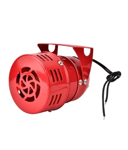 The Mini Motor Siren MS-190 is a portable fire alarm sounder, delivering loud and clear alerts in small spaces Despite its compact size, this siren produces high-decibel alerts that are audible in confined areas, making it suitable for small offices, shops, and residential buildings The MS-190’s lightweight and durable design ensure ease of installation and reliable performance This mini motor siren integrates smoothly with various fire alarm systems, enhancing fire safety in settings where space is limited Its clear, powerful alerts are essential for ensuring effective emergency response in compact environments Highlights: Material: Lightweight, durable metal construction High-quality motor for loud sound output Compact design for easy portability Uses: Ideal for small offices, shops, and residential spaces Suitable for confined areas needing clear alerts Effective in enhancing fire safety in small spaces Features: High-decibel output in a compact design Portable and easy to install Compatible with multiple fire alarm systems Benefits: Provides reliable fire alerts in small environments Lightweight and convenient for versatile use Essential for effective emergency preparedness