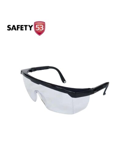 The PETERSAFE HS-1052 Safety Spectacles are crafted to provide dependable eye protection with durable, impact-resistant lenses. These spectacles shield the eyes from dust, debris, and minor impacts, making them ideal for use in construction, laboratory, and industrial settings. The lightweight, ergonomic design ensures comfort during extended wear, allowing professionals to focus on their tasks without compromise on safety. Ideal for professionals in Pakistan, the PETERSAFE HS-1052 offers robust protection and comfort, essential for demanding work environments where eye safety is a priority. Highlights: Material: High-strength polycarbonate lenses for impact resistance Lightweight frame for easy, comfortable wear Scratch-resistant coating for clear visibility Uses: Ideal for construction, laboratory, and industrial tasks Suitable for environments where clear, reliable eye protection is needed Effective in preventing dust and debris from entering the eyes Features: Impact-resistant lenses for long-lasting protection Lightweight design for comfortable, extended wear Scratch-resistant surface for improved durability Benefits: Provides essential eye protection in various work settings Ensures clear, unobstructed vision for detailed tasks Essential for professionals needing reliable safety spectacles