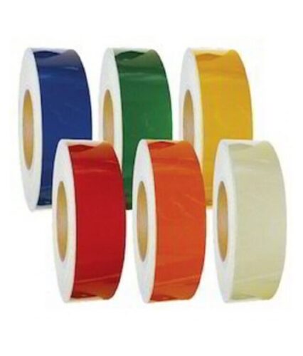 Reflector Adhesive Tape is a versatile safety tool used to enhance visibility and mark hazards in low-light conditions Designed with a reflective surface, this adhesive tape provides clear visibility and is ideal for use in road safety, construction sites, warehouses, and parking lots It easily adheres to a variety of surfaces, including metal, concrete, and plastic, ensuring reliable marking in critical areas This tape is weather-resistant, durable, and available in bright colors to ensure it stands out Reflector Adhesive Tape is a quick and effective solution for marking caution zones, boundaries, and work-in-progress areas, promoting safety and reducing accident risks Highlights: Material: High-quality adhesive for strong grip Reflective surface for enhanced visibility Weather-resistant for both indoor and outdoor use Uses: Ideal for construction sites, warehouses, and road safety Suitable for marking caution zones and boundaries Effective in improving visibility in low-light conditions Features: Reflective design for high visibility Strong adhesive for reliable placement Available in bright colors for clear marking Benefits: Enhances safety by marking hazards and boundaries Durable for long-term use in various environments Quick and easy to apply for immediate use