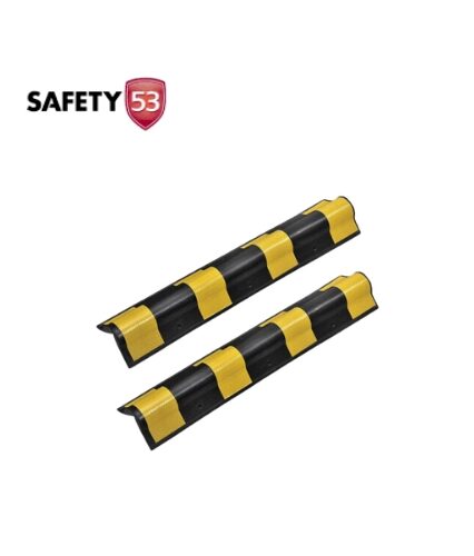 The Round Corner Safety 53 is designed to protect walls, pillars, and vehicles from accidental impacts in high-traffic areas Made from durable rubber, this corner guard provides high visibility with reflective strips, making it ideal for road safety and parking facilities The round shape adds extra cushioning, minimizing damage to both vehicles and structures This corner guard is suitable for indoor and outdoor use, effectively enhancing safety in parking lots, warehouses, and garages Its robust design ensures long-lasting performance, providing reliable protection in various environments Highlights: Material: Durable rubber construction for impact resistance Reflective strips for high visibility Weather-resistant for outdoor durability Uses: Ideal for parking facilities, warehouses, and garages Suitable for protecting walls, pillars, and vehicles Effective in preventing collision damage in high-traffic areas Features: Round shape for enhanced cushioning Reflective strips for improved visibility Easy installation on corners and edges Benefits: Provides protection against accidental impacts Reduces damage to vehicles and structures Enhances safety in low-light conditions