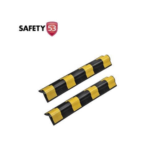 The Round Corner Safety 53 is designed to protect walls, pillars, and vehicles from accidental impacts in high-traffic areas Made from durable rubber, this corner guard provides high visibility with reflective strips, making it ideal for road safety and parking facilities The round shape adds extra cushioning, minimizing damage to both vehicles and structures This corner guard is suitable for indoor and outdoor use, effectively enhancing safety in parking lots, warehouses, and garages Its robust design ensures long-lasting performance, providing reliable protection in various environments Highlights: Material: Durable rubber construction for impact resistance Reflective strips for high visibility Weather-resistant for outdoor durability Uses: Ideal for parking facilities, warehouses, and garages Suitable for protecting walls, pillars, and vehicles Effective in preventing collision damage in high-traffic areas Features: Round shape for enhanced cushioning Reflective strips for improved visibility Easy installation on corners and edges Benefits: Provides protection against accidental impacts Reduces damage to vehicles and structures Enhances safety in low-light conditions