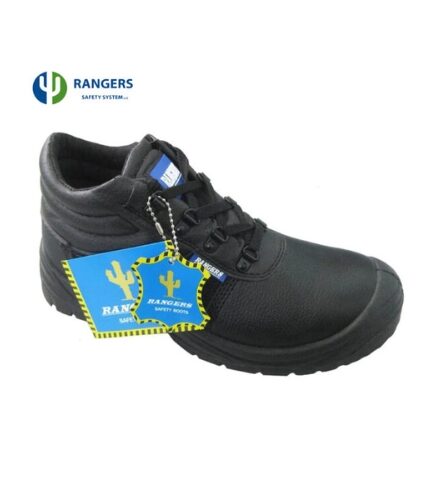 The Ranger Safety Shoes are built to withstand the toughest environments, offering comprehensive protection for professionals in industrial, construction, and electrical sectors. With a steel toe cap, puncture-resistant sole, and water-resistant upper, these shoes provide reliable safety from workplace hazards. The anti-slip outsole ensures stability, making them suitable for slick or uneven surfaces, while the rugged design enhances durability for long-lasting use. Designed for heavy-duty applications, Ranger Safety Shoes are ideal for professionals in Pakistan who demand high-quality safety gear for high-risk tasks. These shoes combine strength with comfort, making them perfect for extended wear in challenging work settings. Highlights: Material: Water-resistant upper for durability in tough conditions Steel toe cap and puncture-resistant sole Reinforced design for long-lasting performance Uses: Ideal for construction, industrial, and electrical work Suitable for high-risk environments and extended shifts Effective in environments with impact and puncture hazards Features: Anti-slip outsole for secure footing Heavy-duty design for demanding tasks Complies with essential safety standards for reliable protection Benefits: Provides all-round protection in challenging environments Comfortable for long hours in rugged settings Essential for professionals requiring high-quality safety footwear