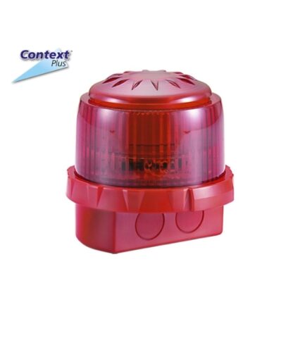 The Red Weatherproof Conventional Combined Fire Sounder / Beacon – 103dB is a powerful and durable fire alert device designed to deliver both audible and visual signals in emergency situations With a high-decibel output of 103dB, this sounder/beacon ensures that fire alarms are clearly heard in large, noisy environments The weatherproof casing makes it suitable for outdoor and harsh conditions, offering reliable performance in industrial and commercial settings Ideal for warehouses, factories, and outdoor facilities, this combined sounder/beacon provides immediate alerts to facilitate quick evacuation and response The bright red color enhances visibility, making it an essential component of any fire safety setup Highlights: Material: Durable, weatherproof casing for outdoor use High-quality sound and light components Bright red color for enhanced visibility Uses: Ideal for industrial and commercial facilities, as well as outdoor areas Suitable for noisy environments requiring loud alerts Effective in providing both audio and visual fire alerts Features: Produces a 103dB sound output for clear alarms Integrated beacon for visual signaling Weatherproof design for reliable performance in all conditions Benefits: Provides clear, dual-mode alerts in emergencies Enhances fire safety with both sound and light warnings Essential for high-risk, high-noise, and outdoor environments