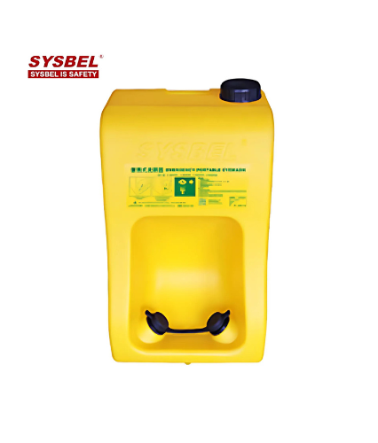 The SYSBEL Portable Eyewash Station (30 L) offers mobile, emergency eye protection in high-risk work environments. With a 30-liter capacity, this portable station is designed to provide immediate flushing of the eyes in the event of chemical splashes or hazardous exposure. Its compact, lightweight design ensures easy placement, making it perfect for labs, construction sites, and remote work locations where fixed stations may not be available. Ideal for professionals in Pakistan, the SYSBEL Portable Eyewash Station combines mobility with safety, providing reliable emergency eye protection whenever and wherever it’s needed. Highlights: Material: Durable polyethylene construction for long-term use Lightweight design for easy portability High-quality nozzles for controlled water flow Uses: Essential for laboratories, construction sites, and remote work areas Suitable for emergency eye wash in areas without fixed stations Effective in flushing out hazardous substances from the eyes Features: 30-liter capacity for extended flushing in emergencies Portable design for flexibility in placement and use Easy-to-activate system for immediate response Benefits: Provides essential eye protection in portable form Ensures immediate response to chemical exposure in remote locations Critical for professionals needing reliable, mobile emergency equipment