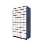 Safe Deposit Lockers provide secure and private storage for valuable items, offering a trusted solution for both personal and commercial use These lockers are built from reinforced metal and equipped with advanced locking mechanisms, ensuring protection against unauthorized access Ideal for banks, financial institutions, and private facilities, safe deposit lockers safeguard important documents, jewelry, cash, and other precious items Available in various sizes, these lockers cater to diverse storage needs and provide peace of mind for users Designed with fire-resistant materials, safe deposit lockers also contribute to fire safety, making them a reliable choice for secure storage Highlights: Material: Reinforced metal construction for durability Fire-resistant components for added safety Anti-corrosion finish to prevent wear Uses: Ideal for banks, financial institutions, and private facilities Suitable for storing cash, jewelry, and important documents Effective for personal and commercial security needs Features: Advanced locking mechanisms for secure access Fire-resistant design for extra protection Available in multiple sizes to suit different storage requirements Benefits: Provides peace of mind for valuable storage Protects against unauthorized access and fire hazards Durable and low-maintenance for long-term use