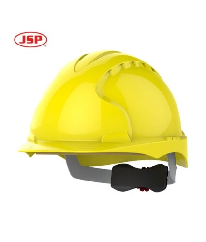 The Safety Helmet EVO®3 Wheel Ratchet by JSP delivers advanced head protection with a secure, adjustable fit. Its wheel ratchet adjustment system ensures a snug, personalized fit, while the high-density polyethylene shell offers reliable impact resistance. Lightweight and durable, this safety helmet is perfect for use in construction, manufacturing, and industrial environments. Designed for professionals in Pakistan, the EVO®3 Safety Helmet combines durability, comfort, and advanced safety features, making it an essential part of workplace safety gear. Highlights: Material: High-density polyethylene shell for impact resistance Durable construction for long-term use Lightweight design for extended comfort Uses: Ideal for construction, manufacturing, and industrial tasks Suitable for environments requiring reliable head protection Effective in providing safety during prolonged wear Features: Wheel ratchet system for easy, secure adjustment Lightweight and ergonomic design for comfort Certified to meet international safety standards Benefits: Provides dependable head protection in high-risk environments Ensures comfort with adjustable and ergonomic features Ideal for professionals needing advanced safety helmets