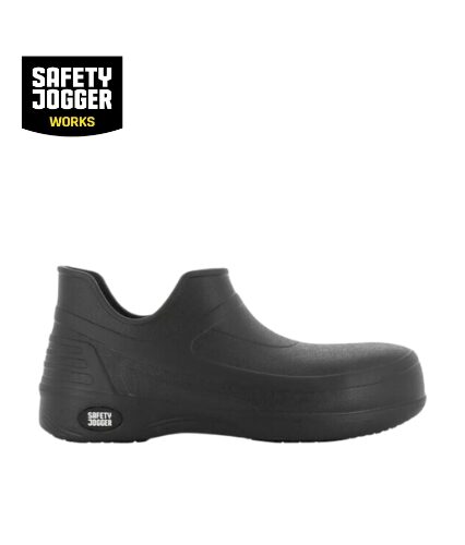 The Safety Shoes SafetyClog SB is designed for professionals who need durable, slip-resistant clogs for busy work environments. With a sturdy construction and slip-resistant sole, these clogs provide essential safety while remaining comfortable and easy to wear. Ideal for hospitality, healthcare, and light industrial settings, these clogs combine protection with a convenient design suited for quick wear during high-paced work shifts. Perfect for professionals in Pakistan looking for reliable footwear, the Safety Shoes SafetyClog SB is ideal for workplaces with smooth or slippery floors, ensuring safety and comfort throughout long shifts. Highlights: Material: Durable, sturdy construction Slip-resistant sole for secure traction Open-back design for easy wear Uses: Ideal for hospitality, healthcare, and light industrial work Suitable for high-activity environments with smooth floors Effective for professionals needing quick and comfortable footwear Features: Slip-resistant sole for stability on slick surfaces Convenient, open-back design for easy wear Complies with SB safety standards for protection Benefits: Provides essential slip-resistance for fast-paced work Comfortable and easy to wear for long shifts Essential for professionals needing quick, reliable safety footwear