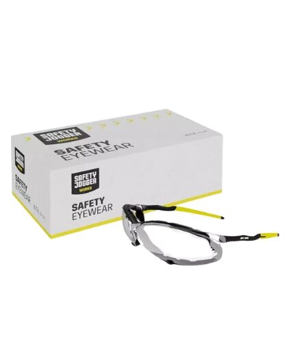 The Safety Spectacles TSAVO Clear are designed to provide clear, reliable eye protection for professionals in various work settings. These spectacles feature impact-resistant, clear lenses that protect against dust, debris, and minor impacts. With a comfortable fit and lightweight construction, the TSAVO Clear spectacles are ideal for long shifts, ensuring clear vision and safety without discomfort. Ideal for professionals in Pakistan, these safety glasses combine durability with comfort, offering essential eye protection for demanding work environments. Highlights: Material: Impact-resistant polycarbonate lenses for durability Lightweight frame for ease of wear Anti-scratch coating for clear, long-lasting visibility Uses: Ideal for construction, lab work, and industrial applications Suitable for tasks requiring clear eye protection Effective in protecting against dust and minor impacts Features: Comfortable, lightweight design for extended wear Clear lenses for unimpeded vision Durable construction to withstand industrial use Benefits: Ensures reliable eye safety in high-risk environments Provides clear visibility for detailed tasks Essential for professionals needing comfortable eye protection