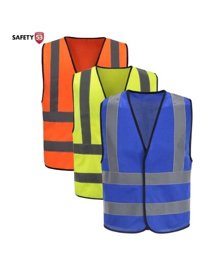 The Safety Vest 120 GSM is designed for enhanced visibility and safety in various work environments. Made from durable, lightweight fabric with 120 GSM thickness, this vest ensures breathability and comfort during extended wear. Available in high-visibility colors—orange, green, and blue—it is ideal for construction, traffic control, and outdoor work settings where visibility is crucial. Reflective strips on the vest add an extra layer of safety, making workers easily identifiable in low-light conditions. Perfect for professionals in Pakistan, this high-visibility safety vest combines comfort with essential visibility, enhancing safety on the job. Highlights: Material: Durable 120 GSM fabric for breathability and comfort Available in vibrant orange, green, and blue colors Reflective strips for added visibility in low-light environments Uses: Ideal for construction, roadwork, and outdoor tasks Suitable for work environments requiring high-visibility clothing Effective for traffic control and general safety wear Features: Lightweight and comfortable for all-day use High-visibility colors to ensure worker safety Reflective strips for visibility in low-light conditions Benefits: Enhances worker visibility, reducing accident risk Comfortable for long shifts in outdoor settings Essential for professionals needing reliable safety clothing