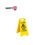 The Wet Floor Caution Sign - Safety 53 is an essential safety tool for warning individuals of slippery surfaces, reducing the risk of accidents and injuries. Constructed from durable, lightweight plastic, this caution sign is foldable, making it easy to store and transport. Its bold, high-visibility “Wet Floor” warning, complete with symbols, ensures clear communication in areas prone to spills or cleaning. Ideal for malls, offices, and restaurants, the Wet Floor Caution Sign - Safety 53 is versatile and weather-resistant, allowing for use indoors and outdoors. This safety sign is quick to set up, providing an immediate warning solution in any environment. Highlights: Material: High-quality, weather-resistant plastic Foldable and lightweight for easy storage Bright color with bold warning message Uses: Ideal for malls, offices, restaurants, and public spaces Suitable for marking wet or slippery areas Effective in preventing slip-and-fall incidents Features: Foldable design for easy storage and portability High-visibility with clear Wet Floor warning and symbols Lightweight for quick deployment Benefits: Provides an immediate warning to prevent slip hazards Durable for indoor and outdoor use Easy to set up and store as needed