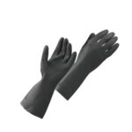 Neoprene Gloves provide heavy-duty hand protection designed for chemical handling and industrial applications. Crafted from high-quality neoprene material, these gloves offer superior resistance to chemicals, oils, and abrasions. Their textured surface enhances grip, while the ergonomic design ensures comfort and dexterity during extended use. Trusted by professionals in Pakistan, Neoprene Gloves are essential for environments requiring robust hand protection, such as chemical plants and manufacturing facilities. Highlights: Material: High-grade neoprene for chemical resistance Textured surface for enhanced grip Durable construction for long-term use Uses: Ideal for chemical handling, manufacturing, and industrial tasks Suitable for environments with oils, solvents, and harsh chemicals Effective in providing abrasion and cut resistance Features: Heavy-duty construction for demanding tasks Ergonomic design for comfort and dexterity Resistant to wear and tear for extended durability Benefits: Provides reliable protection against chemicals and abrasions Ensures comfort during long hours of use Ideal for professionals in chemical and industrial settings