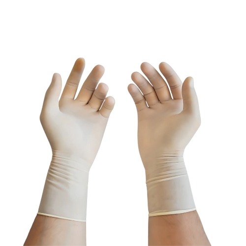 SurgicaSurgical Gloves provide sterile and reliable hand protection for medical professionals, ensuring safety during surgical procedures and examinations. Made from high-quality latex, these gloves offer excellent tactile sensitivity and a secure fit for precision tasks. Powder-free to minimize allergies, they meet strict hygiene standards for healthcare environments. Essential for healthcare professionals in Pakistan, Surgical Gloves deliver dependable performance and comfort in critical medical settings. Highlights: Material: High-quality latex for tactile sensitivity Powder-free design to reduce allergic reactions Sterile construction for medical-grade safety Uses: Ideal for surgical procedures, examinations, and healthcare tasks Suitable for hospital, clinic, and laboratory environments Effective in maintaining hygiene and safety during precision tasks Features: Sterile and powder-free for maximum hygiene Ergonomic design for a secure and comfortable fit High-quality latex for enhanced sensitivity and control Benefits: Provides reliable protection for healthcare professionals Ensures comfort and precision during prolonged use Ideal for critical medical and surgical applicationsl Gloves